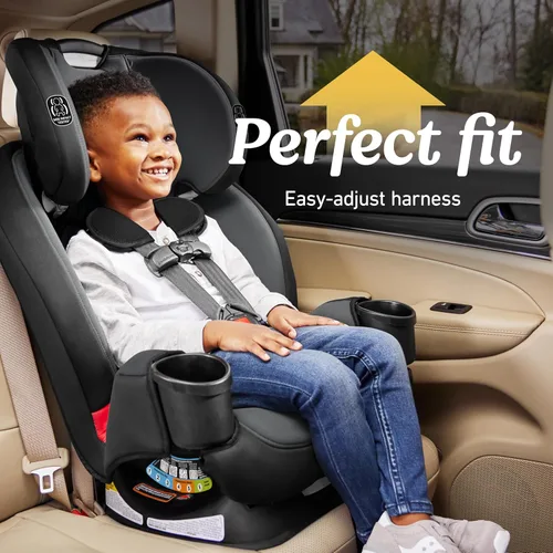 Miniatura 5 de Graco TriRide - Asiento reclinable 3 en 1 para automóvil, Clybourne - Asiento de automóvil orientado hacia atrás y hacia adelante, refuerzo