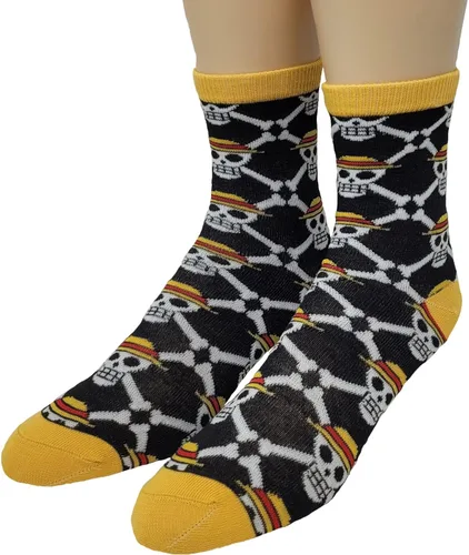 Miniatura 3 de Ripple Junction Calcetín redondo de anime de una pieza 2 pares con licencia oficial para adultos para hombres y mujeres