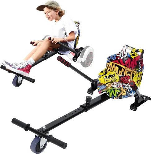 Accesorio de asiento para aeropatinetas, correas ajustables para aeropatinetas, para adultos y niños, accesorio para scooter de autoequilibrio, se
