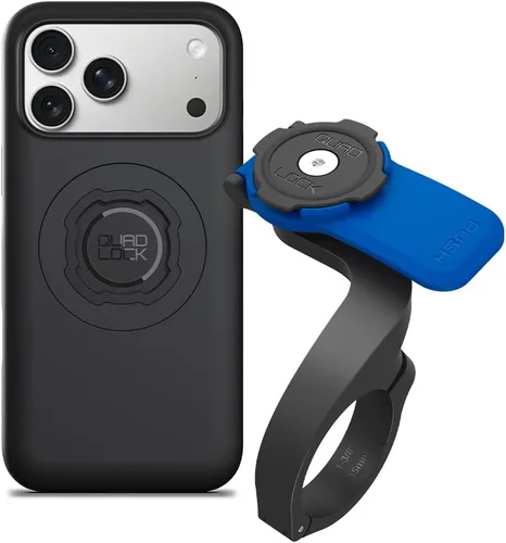 Miniatura 26 de Quad Lock Soporte de teléfono para bicicleta Out Front para manillar (V3) con funda para teléfono MAG para iPhone XR