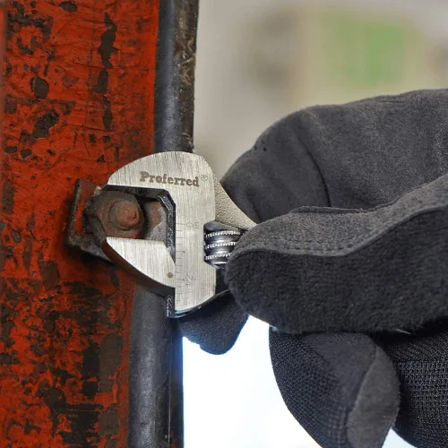 Miniatura 4 de T05011 Llave ajustable estándar, acabado cromado, 4 pulgadas
