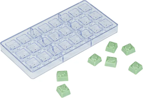 Miniatura 23 de Restaurantware Pastry Tek - Moldes de postre de 10.8 x 5.3 pulgadas, 10 moldes de cilindro rígido para chocolate, 24 cavidades, aptos
