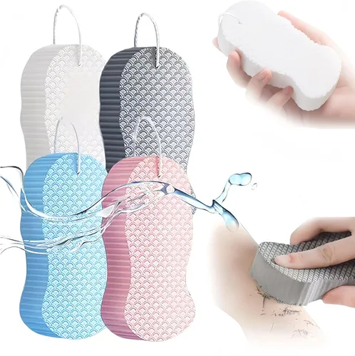 Esponja de baño exfoliante mágica, 2026, nuevo exfoliante corporal mágico para todo tipo de piel, esponja de baño exfoliante 3D súper suave para 4