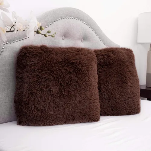 Miniatura 18 de Almohada de la marca Sweet Home Collection de piel sintética, suave y cómoda