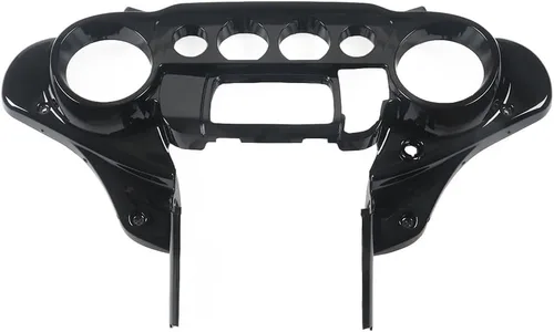 Carenado interior de murciélago delantero negro brillante para Harley Davidson 2014 2023 Touring Electra Glide Street Glide 15 16 17 18 19 20 21 22