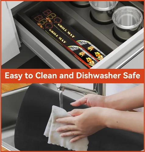 Miniatura 7 de Forro para el fondo del horno, fundas para freidoras de aire cortadas a medida, protector para estufas y esteras para parrillas, lámina de teflón