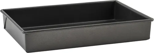 Miniatura 2 de WINCO Molde cuadrado antiadherente para tartas, 8 x 8 pulgadas, acero aluminizado