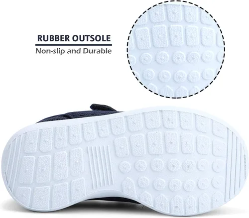 Miniatura 5 de HIITAVE Zapatillas deportivas para correr y caminar para niños y niñas