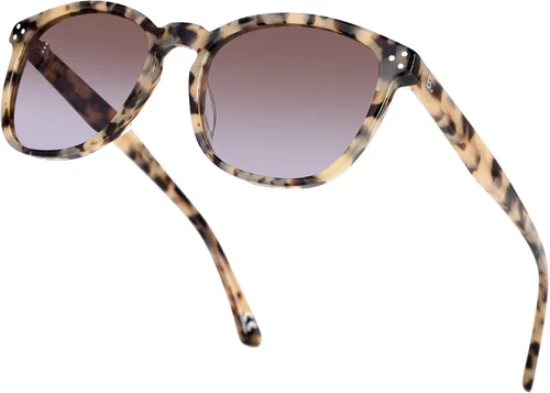Miniatura 36 de Gafas de sol polarizadas para mujer con protección UV para mujer, a la moda, grandes sombras con marco de acetato BC2110