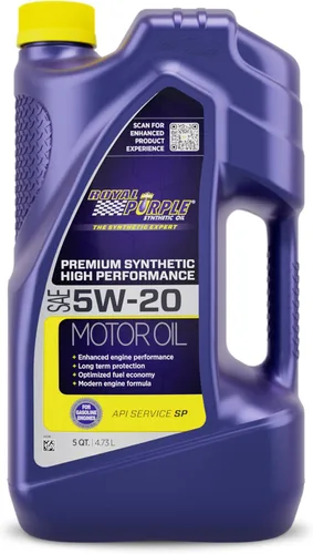 Miniatura 11 de Royal Purple - Aceite de motor sintético ROY51020 de alto rendimiento SAE 0W-20 con licencia API, 5/4 de galón.
