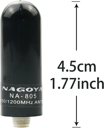 Miniatura 6 de NA-805 Antena corta universal Walkie Talkie Antena de repuesto para radios PUXING Kenwood HYT UV5R (paquete de 2) 2.0 in Ultra-corto 2.15/3.0