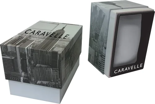 Miniatura 5 de Caravelle 43B166 - Reloj de cuarzo retro para hombre acero inoxidable con correa de nailon múltiple tono plateado modelo 43B166