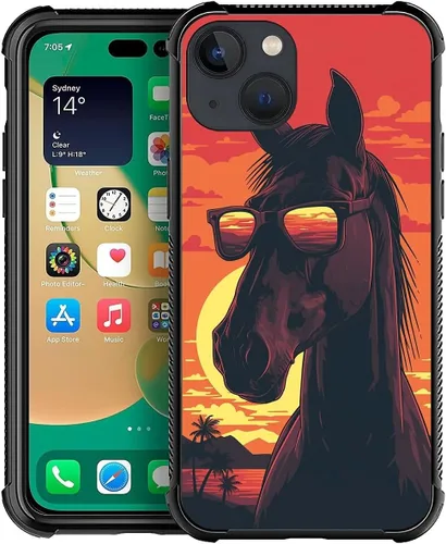 Miniatura 61 de CARLOCA Funda para iPhone XR, diseño de jirafa de cristal, ultra protección, a prueba de golpes, silicona suave TPU antideslizante para iPhone XR