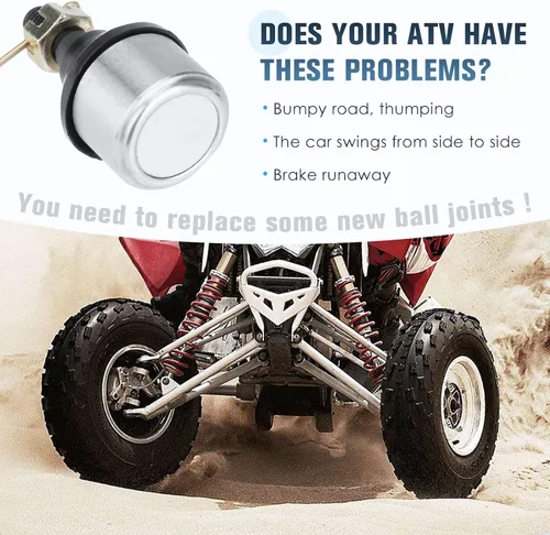 Miniatura 6 de Youxmoto Rótulas inferiores para Polaris Ranger 400 500 570 700 800 Scrambler Sportsman 325 335 450 (EFI Touring); para Big Boss 250