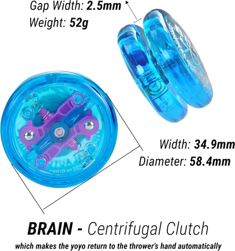 Miniatura 4 de Yomega Yoyo Paquetes de Giros Legendarios - Juego de Trucos de Cuerda para Nivel Principiante, Intermedio y Profesional. Incluye 5 Cuerdas Extra +