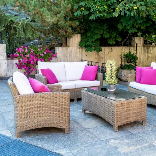 Miniatura 2 de PATIKIL Kit de reparación de mimbre, material sintético de ratán de repuesto para silla de patio, juego de bricolaje para muebles de jardín, sofá