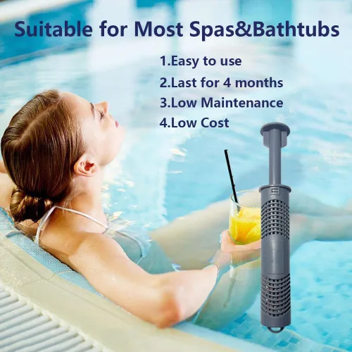 Miniatura 3 de Cartucho de iones de plata para bañera de hidromasaje, cartucho de iones de plata compatible con Hot Springs Spa, palitos minerales de spa