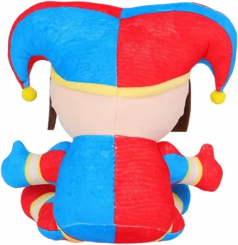 Miniatura 5 de SAJISP The Amazing Digital Circus Peluche, Regalo de Juguete de Peluches Pomni de 10.3", Linda Muñeca de Figura de Peluche para Niños y Adultos