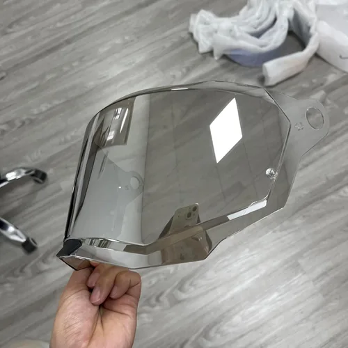 Miniatura 12 de Escudo para LS2 Explorer, Explorer Carbon,MX701 Casco Visera Protección UV Lentes Para Casco De Moto (película antivaho)