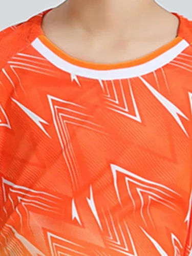Miniatura 6 de Fldy Uniforme de entrenamiento deportivo de fútbol para niños y jóvenes, traje deportivo de 2 piezas, camiseta de manga corta con pantalones cortos