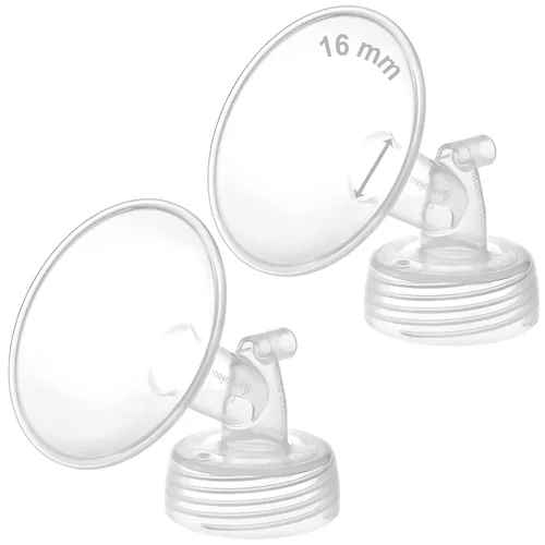 Miniatura 43 de Maymom Brida ancha compatible con bomba Spectra S1 S2, 0.748 in, 1 unidad Una brida transparente