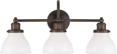 Miniatura 22 de Capital Lighting 621111PN-426 - Lámpara de pared de cristal transparente de mediados de siglo, 1 luz de 100 vatios, 10 pulgadas de alto x 6 pulgadas