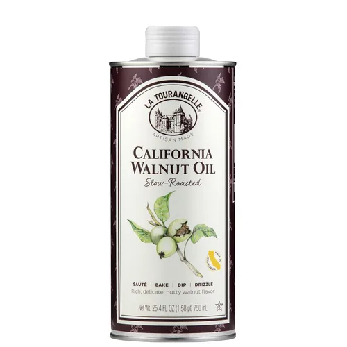 Miniatura 12 de La Tourangelle, Aceite de nuez tostada, fuente de ácido graso omega-3 a base de plantas, para cocinar, hornear y belleza, 16.9 onzas líquidas