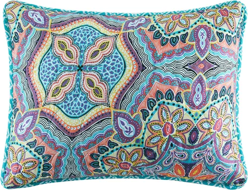 Miniatura 9 de VCNY HOME Yara Collection - Juego de edredón reversible ultra suave, ligero, fresco y transpirable, lavable a máquina, individual XL, aguamarina, 4
