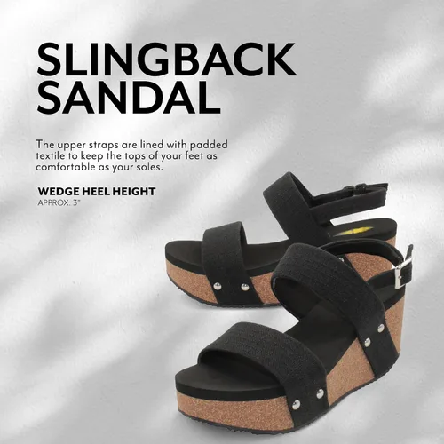 Miniatura 6 de VOLATILE Sandalias de cuña Summerlove para mujer