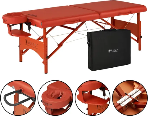 Miniatura 4 de Master Massage Fairlane - Mesa de masaje portátil de tamaño deportivo, 25 pulgadas, ligera y de apoyo, accesorios incluidos, cama de tatuaje, mesa