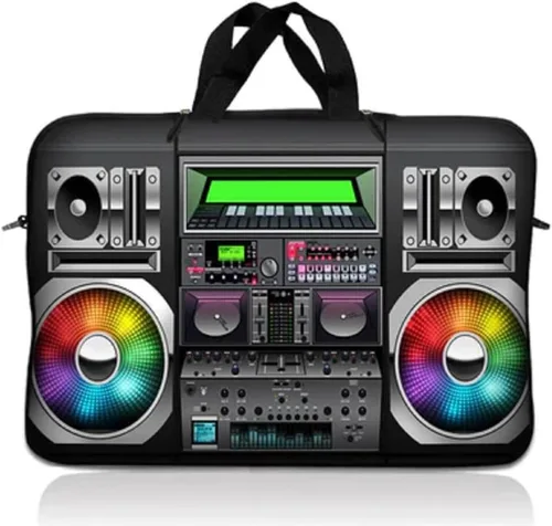 Miniatura 28 de Laptop Skin Shop - Funda de neopreno para portátil de 16 a 17,4 pulgadas, con asa, diseño artístico