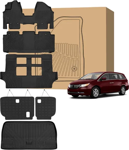 Miniatura 48 de Tapetes de suelo Peleus para Mercedes-Benz Sprinter 2500/3500 2025-2019, solo para furgoneta de carga, forros personalizados de goma TPE para todo