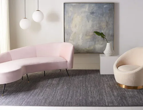 Miniatura 9 de SAFAVIEH - Alfombra de 8x10 - Colección Vision - Grande - Gris, diseño moderno ombré, sin desprendimientos y fácil de limpiar, ideal para sala