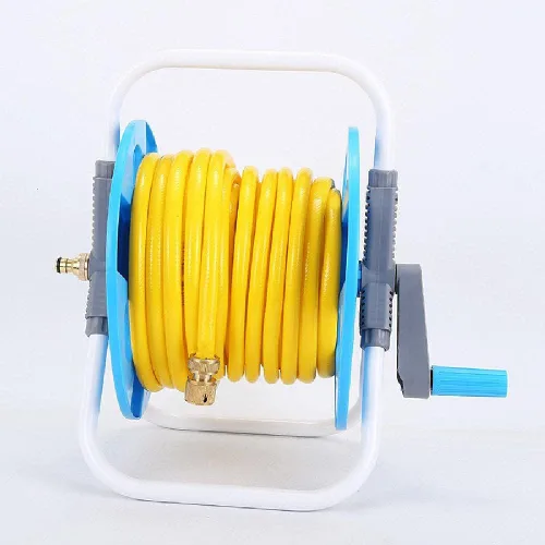 Miniatura 4 de 147.6 ft portátil jardín agua manguera rack jardín riego carretilla lavado camión manguera coche waterpipe carro almacenamiento lavadora herramienta