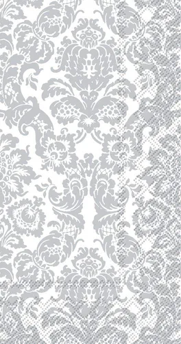 Miniatura 17 de Boston International BF797097 - Servilletas de papel para buffet IHR de toalla de invitado, 8.5" x 4.5", Blanco Palacio/Negro
