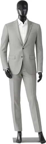 Miniatura 8 de SereneLife Torso de maniquí de cuerpo completo femenino realista, forma de vestido ajustable de 68.9 pulgadas con rotación de cabeza de 360°