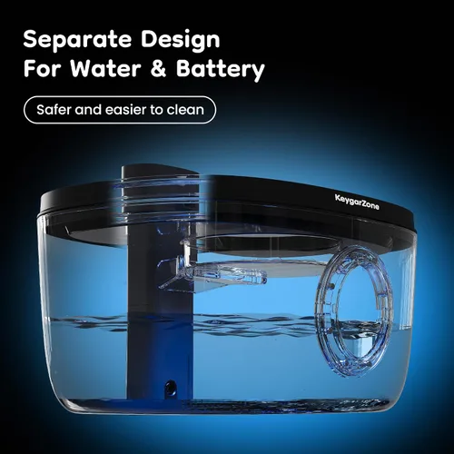Miniatura 2 de Filtro de fuente de agua para gatos Keygarzone: Reemplazo para ZCW001, paquete de 6 filtros para fuente de agua y bomba para gatos y perros, filtros