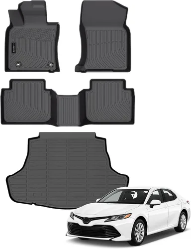 Miniatura 8 de Auxko Alfombrilla de carga para todo tipo de clima, apta para Toyota 4Runner 2026 2025 de 5 plazas, versión de gasolina, accesorios protectores, sin