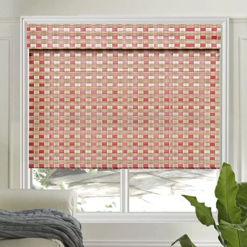 Miniatura 12 de LETAU cortinas de madera para ventanas con cenefa, filtran la luz