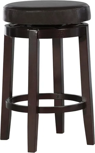 Linon Taburete Maya Brown Marrón