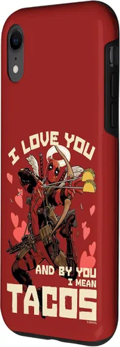 Miniatura 58 de Marvel Deadpool I Love You and by You I Mean Tacos - Carcasa para iPhone 17