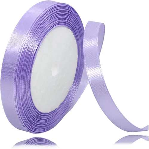 Miniatura 45 de Cinta azul de 1-1/2 pulgadas x 25 yardas, cinta de seda de satén azul real para envolver regalos, fabricación de lazos para el cabello, ramos