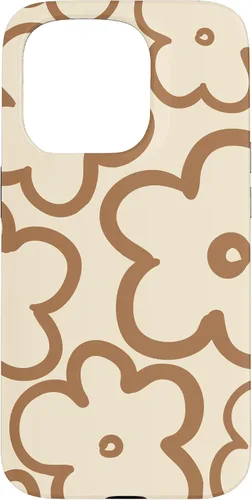 Miniatura 14 de Funda floral para iPhone 14 Pro Max Cute Flower Pattern Large Wildflower Neutral Boho