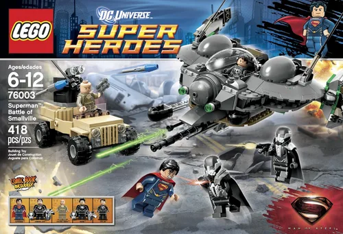 Miniatura 2 de Pack LEGO Superheroes 76003, Superman, Batalla de Smallville