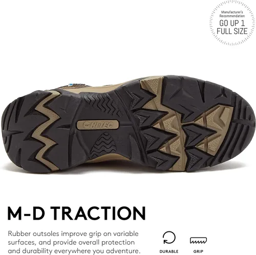 Miniatura 5 de HI-TEC Apex Lite Mid WP Botas de senderismo impermeables para mujer, ligeras, para exteriores y senderos