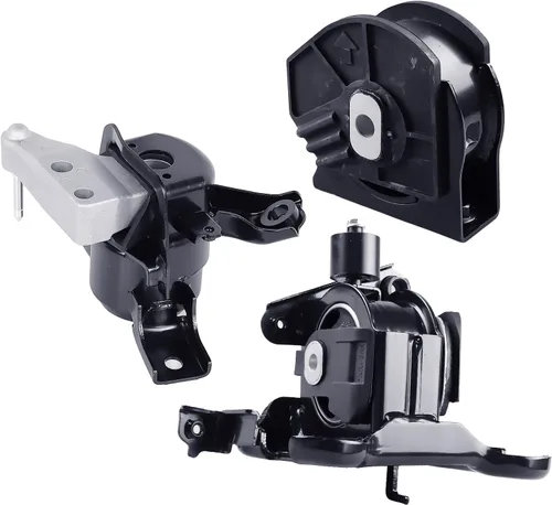 Miniatura 10 de Kit de montaje de motor y transmisión, 4 piezas, compatible con Mitsubishi Outlander 2.4L FWD 2003-2005, reemplazar A4608 A4640 A4641 A4642