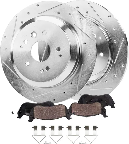 Miniatura 20 de Detroit Axle - Kit de freno delantero para Chevrolet Impala Monte Carlo Buick LeSabre Riviera Park Avenue Cadillac DeVille Olds Intrigue, Pinza