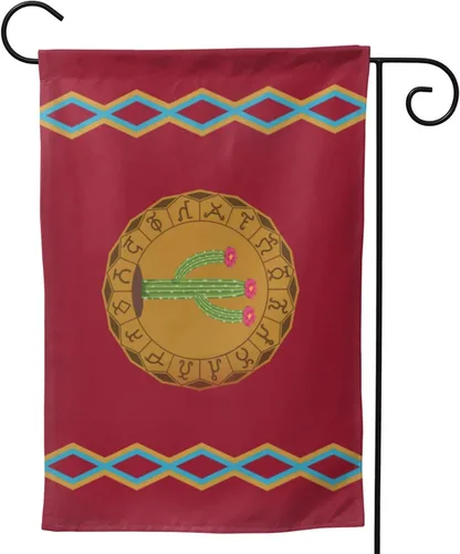 Miniatura 4 de Panteera Wayuu - Bandera de jardín de 12.5 x 18 pulgadas, banderas de jardín de doble cara para el hogar, césped, decoración al aire libre, bandera