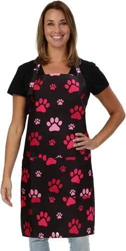 Miniatura 16 de Plum Hill Delantal Impermeable para Aseo de Perros, Vestimenta para Peluquero, Batas para Lavado de Mascotas