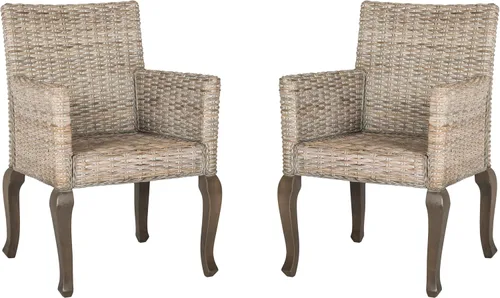 Miniatura 7 de Safavieh Home Collection Silla de comedor de mimbre natural Armando
